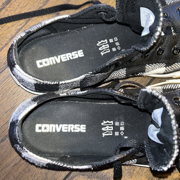 Converse All-Star Buffalo Plaid Low Top Sneakers - Picture 8 of 8